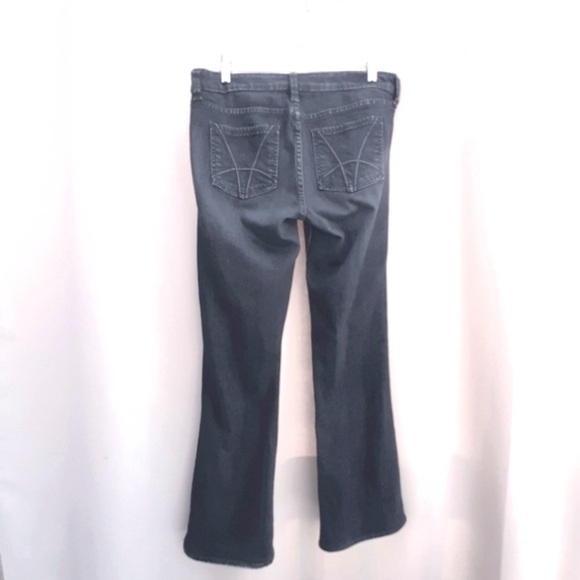 🛍 KUT Denim- (SOFTEST ever)..”Elizabeth” flared Dk blue “distressed” & TALL!🥳 - Picture 4 of 6